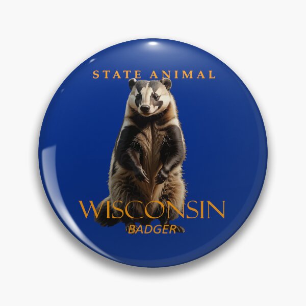 Item preview, Wisconsin Territory Animal The Badger designed and sold by taiche.