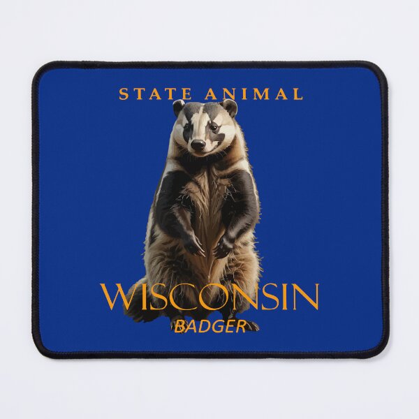 Item preview, Wisconsin Territory Animal The Badger designed and sold by taiche.