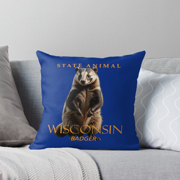 Item preview, Wisconsin Territory Animal The Badger designed and sold by taiche.