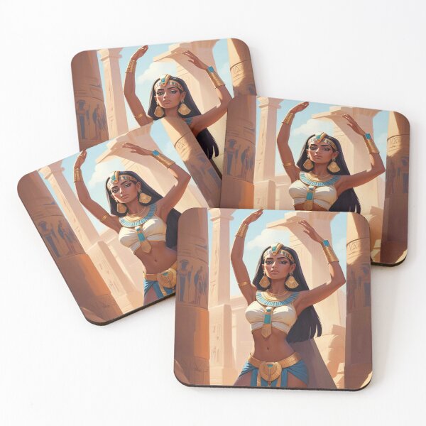 Item preview,  Beautiful Egyptian Priestess illustration designed and sold by Vintage Designs +.