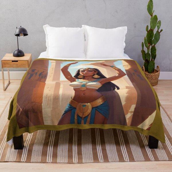 Item preview,  Beautiful Egyptian Priestess illustration designed and sold by Vintage Designs +.