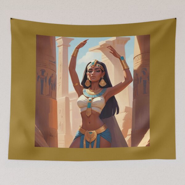 Item preview,  Beautiful Egyptian Priestess illustration designed and sold by Vintage Designs +.