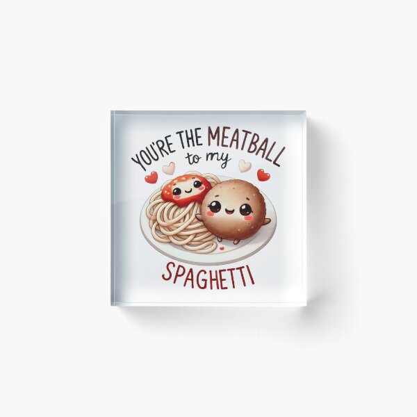 Item preview, Meatball to my Spaghetti designed and sold by jellyink.