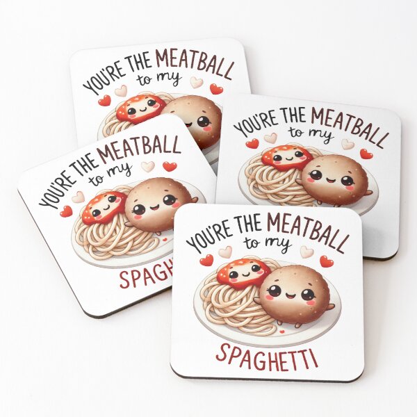 Item preview, Meatball to my Spaghetti designed and sold by jellyink.