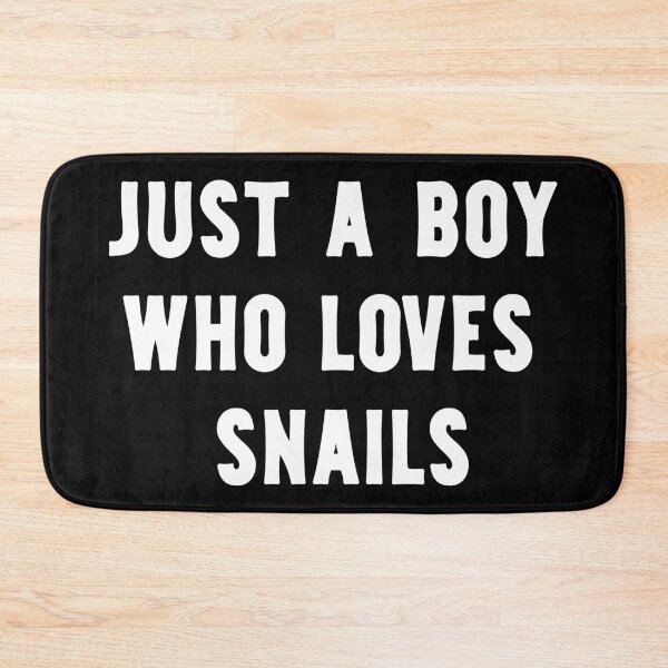 Item preview, Just A Boy Who Loves Snails Funny Snail Lover designed and sold by RareBunny.