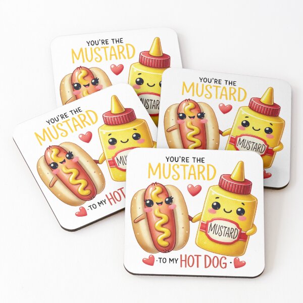 Item preview, Mustard on my hot dog designed and sold by jellyink.