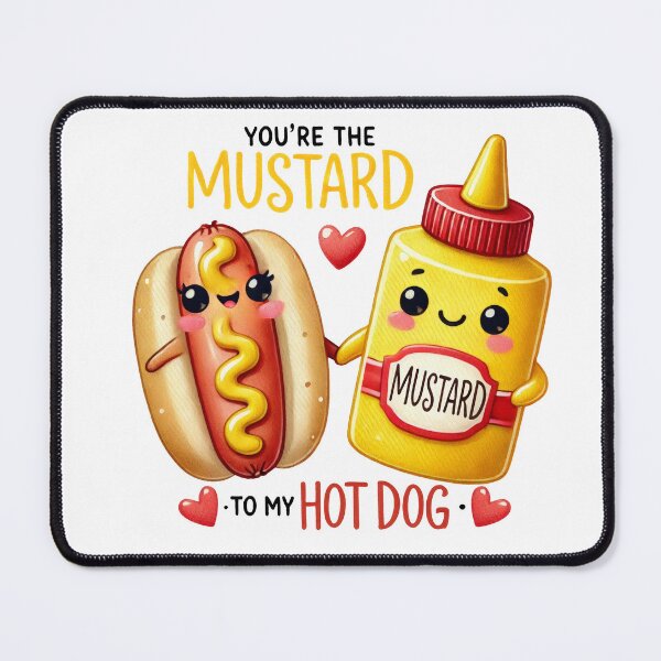 Item preview, Mustard on my hot dog designed and sold by jellyink.