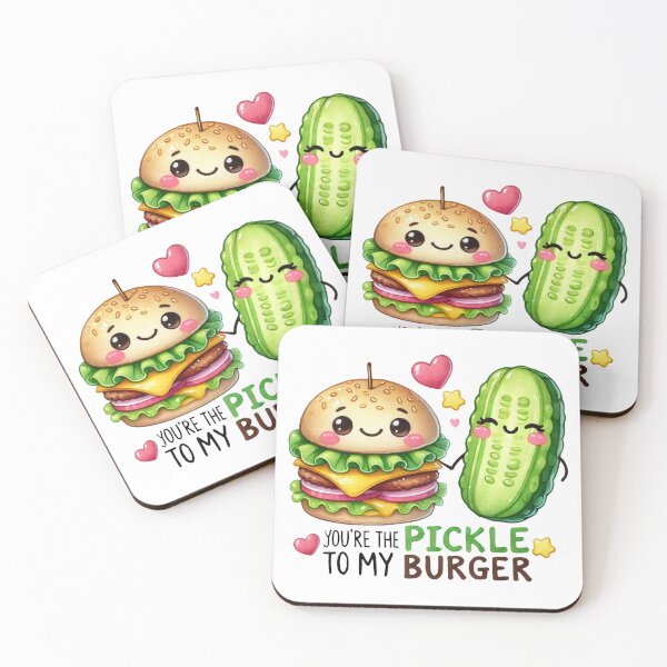 Item preview, Pickle to my Burger designed and sold by jellyink.