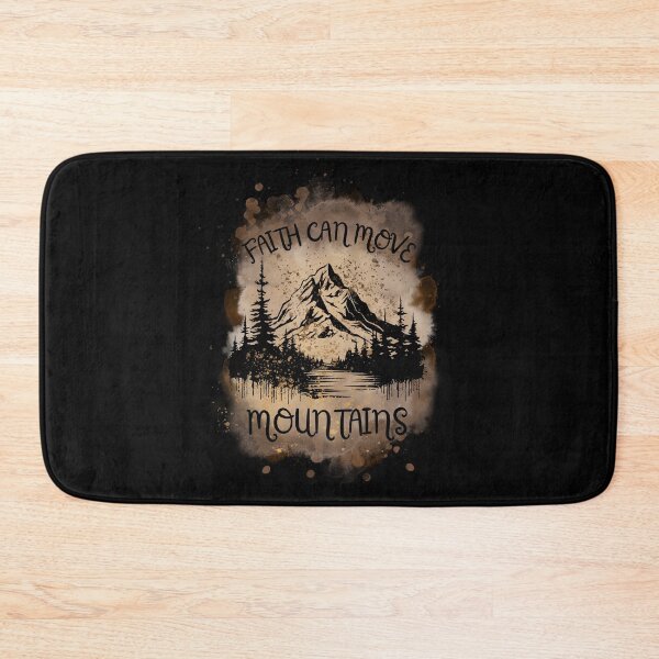 Item preview, Faith Can Move Mountains (Brown) designed and sold by BLTeesNmore.