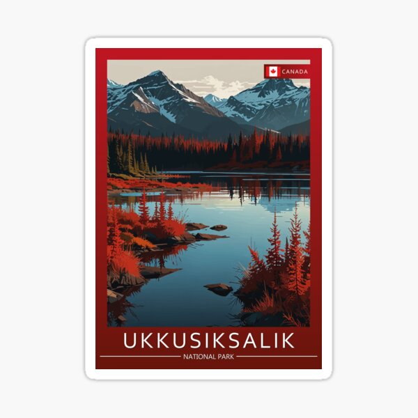 Item preview, Ukkusiksalik National Park Canada Travel designed and sold by Thistle-TShop.