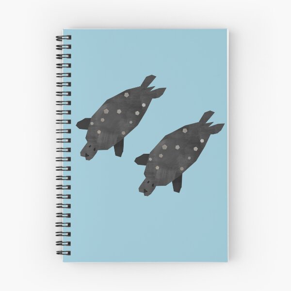 Item preview, pair of two male gray seals / gray seals  designed and sold by histriophoca.