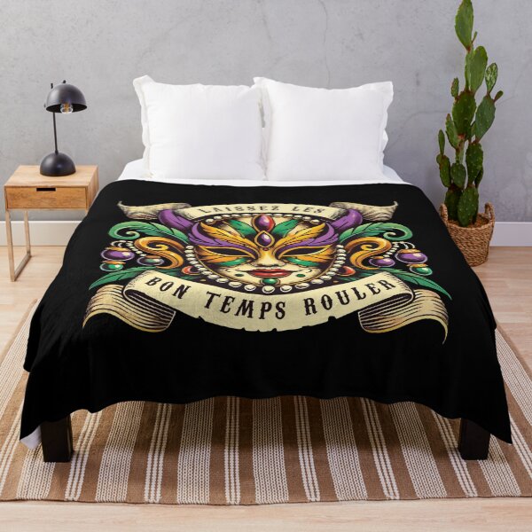 Item preview, Mardi Gras Laissez Les Bon Temps Rouler designed and sold by LuminOrb.