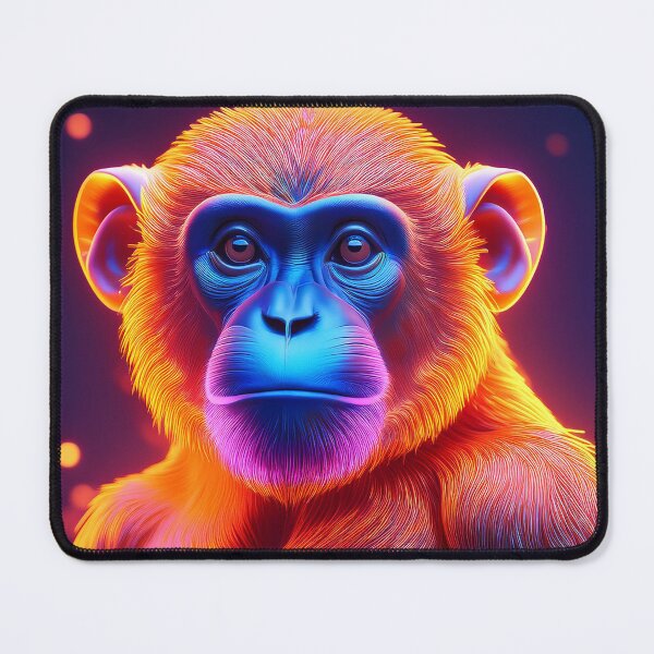 Item preview, Blue Skin | Glowing Neon Monkey Collection | Hyperrealistic designed and sold by monkeybusiness.pt.