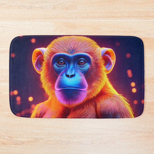 Item preview, Blue Skin | Glowing Neon Monkey Collection | Hyperrealistic designed and sold by monkeybusiness.pt.