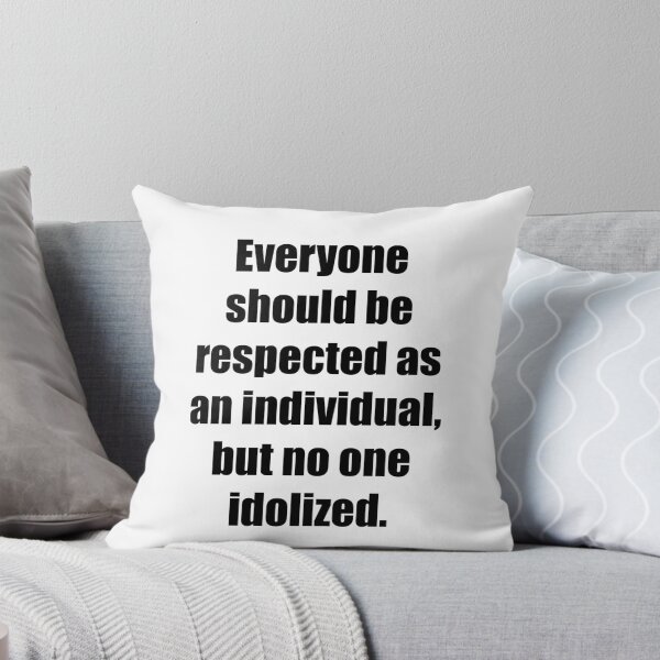 Item preview, Respect All, Idolize None designed and sold by PsyFlow35.