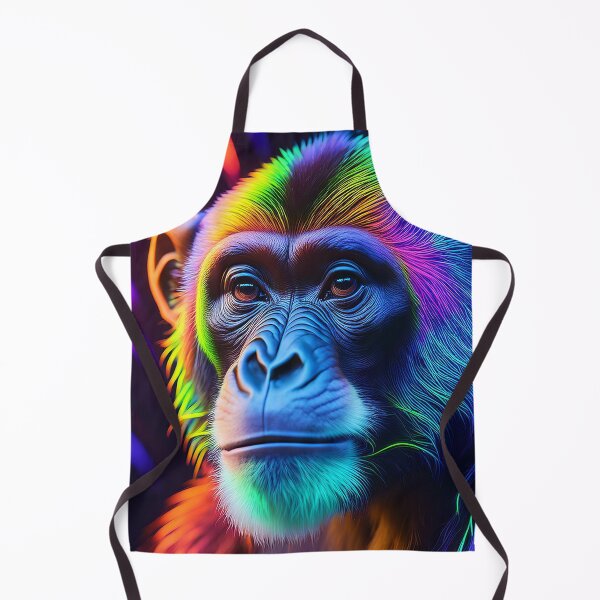 Item preview, Party Animal | Glowing Neon Monkey Collection | Hyperrealistic designed and sold by monkeybusiness.pt.