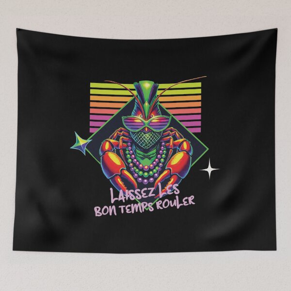 Item preview, Mardi Gras Laissez Les Bon Temps Rouler designed and sold by LuminOrb.