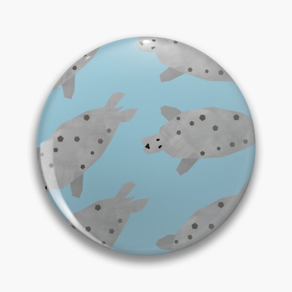 Item preview, set of 6 female gray seals/ gray seals  designed and sold by histriophoca.