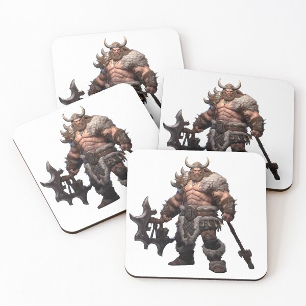 Item preview, Fierce Viking Barbarian Warrior – Epic Fantasy Art designed and sold by wixzz.