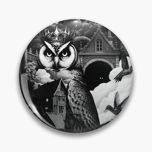 Item preview, Stolas Ars Goetia Demon Prince Owl Magick Occult designed and sold by Seruni Artworks.