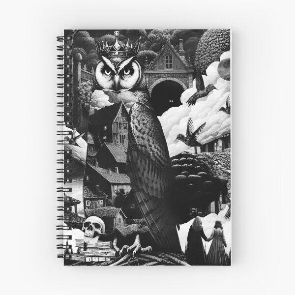 Item preview, Stolas Ars Goetia Demon Prince Owl Magick Occult designed and sold by Seruni Artworks.