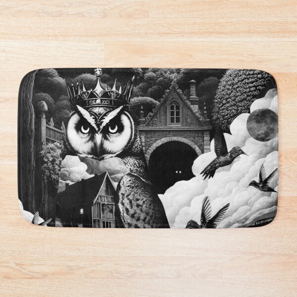 Item preview, Stolas Ars Goetia Demon Prince Owl Magick Occult designed and sold by Seruni Artworks.