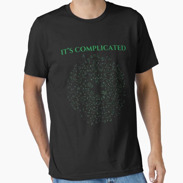 SimplyComplicated Complicated TEE BLACK Complicated T-Shirts