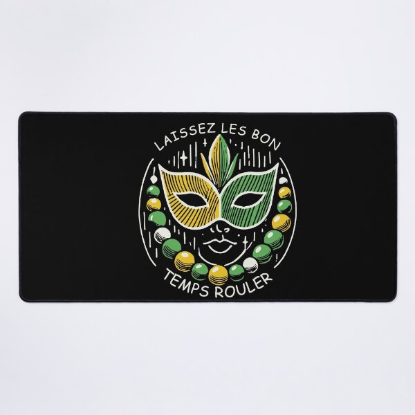 Item preview, Mardi Gras Laissez Les Bon Temps Rouler designed and sold by LuminOrb.