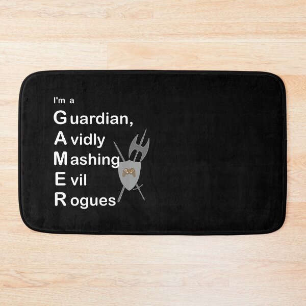 Item preview, I'm A Gamer Mashing Evil Rogues designed and sold by TheAcronymystic.