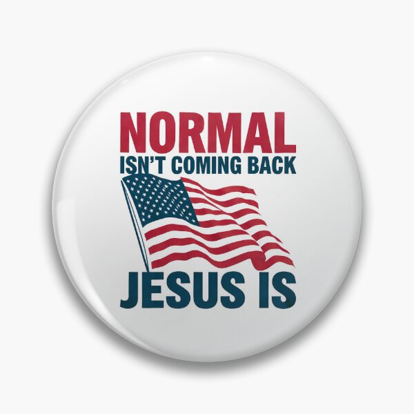 Item preview, Normal Isn't Coming Back, But Jesus Is: Faith Over Fear, Hope Over Chaos designed and sold by elynne9.