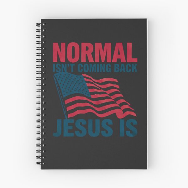 Item preview, Normal Isn't Coming Back, But Jesus Is: Faith Over Fear, Hope Over Chaos designed and sold by elynne9.