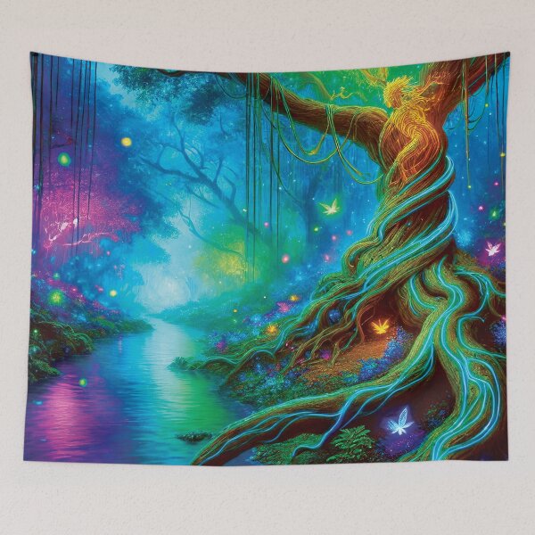 Item preview, THE WHISPERING TREE-1- Guardians Of The Glow: Forest Fables: Vol. 1 designed and sold by CHOCOLATESCORPI.