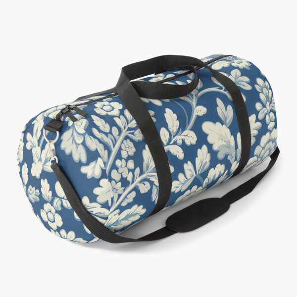 Item preview, Blue Floral Damask designed and sold by Angry Swan Designs.