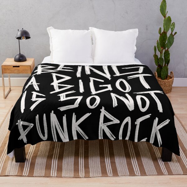 Item preview, Being a Bigot is So Not Punk Rock designed and sold by doodlebymeg.