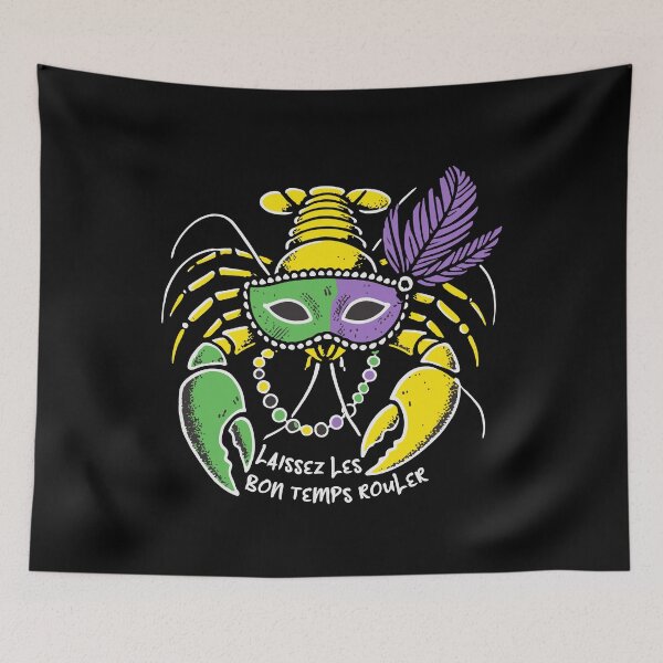 Item preview, Mardi Gras Laissez Les Bon Temps Rouler designed and sold by LuminOrb.
