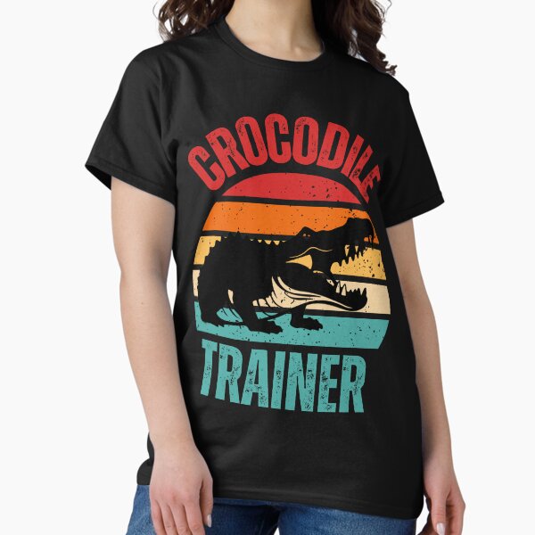 Crocodile lovers gift idea or kids Crocodile trainer Classic T-Shirt