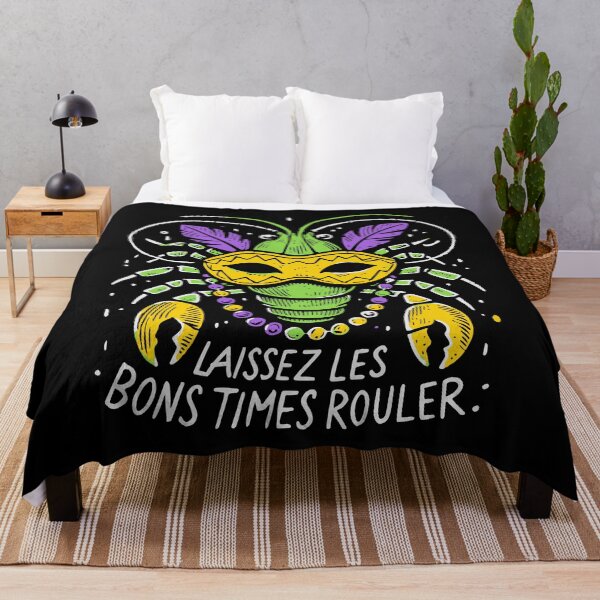 Item preview, Mardi Gras Laissez Les Bons Times Rouler designed and sold by LuminOrb.