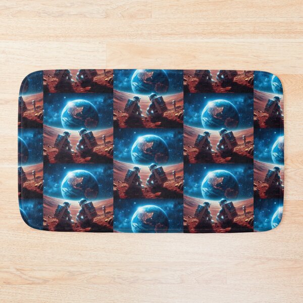 Item preview, Astranauts watching the Earth from the Moon designed and sold by Dogandesighn.