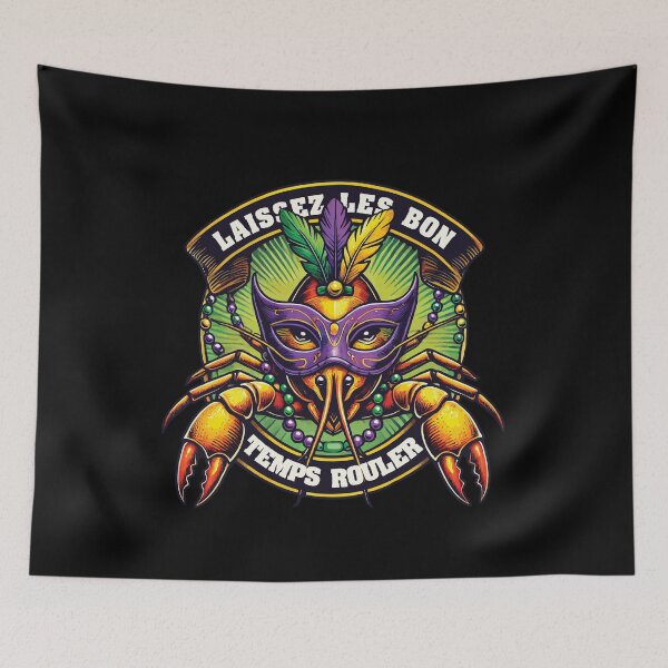 Item preview, Mardi Gras Laissez Les Bon Temps Rouler designed and sold by LuminOrb.