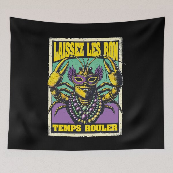 Item preview, Mardi Gras Laissez Les Bon Temps Rouler designed and sold by LuminOrb.