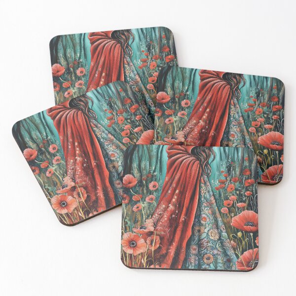 Item preview, Red Riding Hood in the Poppies.  designed and sold by thewandswant.