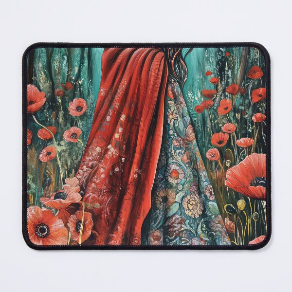 Artikelvorschau, Rotkäppchen im Mohn. entworfen und verkauft von thewandswant.