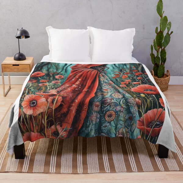 Item preview, Red Riding Hood in the Poppies. designed and sold by thewandswant.