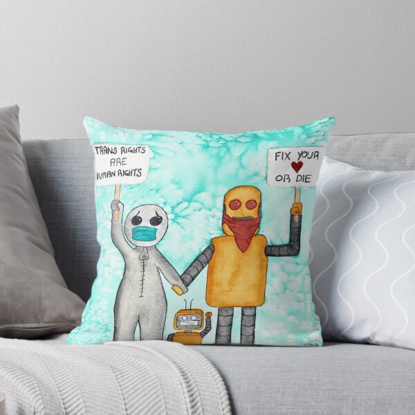 Item preview, Rag Doll Man Goes to a Protest designed and sold by storiedthreads.