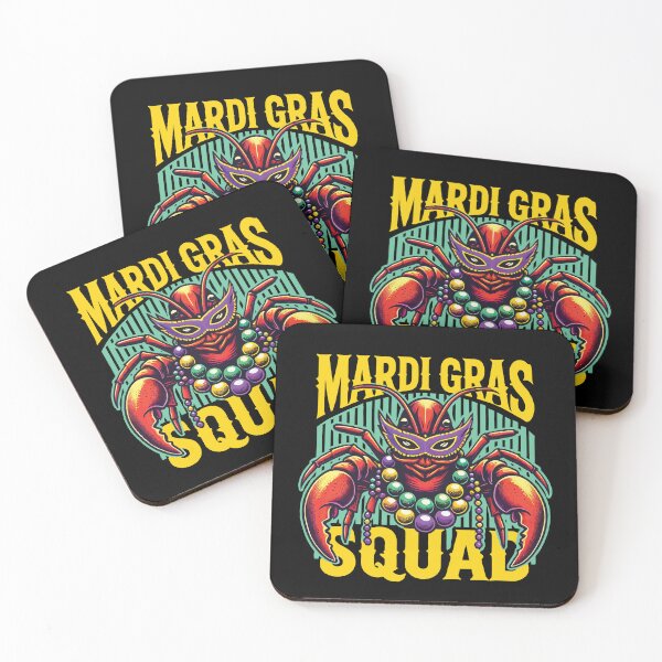 Item preview, Mardi Gras Crayfish Squad Celebration designed and sold by LuminOrb.