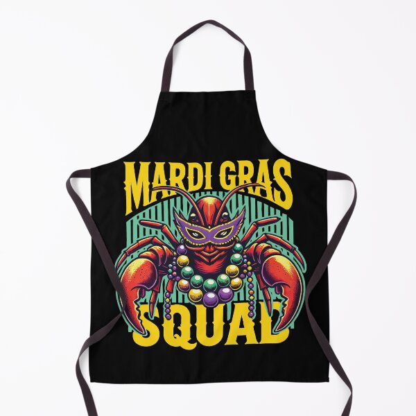 Item preview, Mardi Gras Crayfish Squad Celebration designed and sold by LuminOrb.