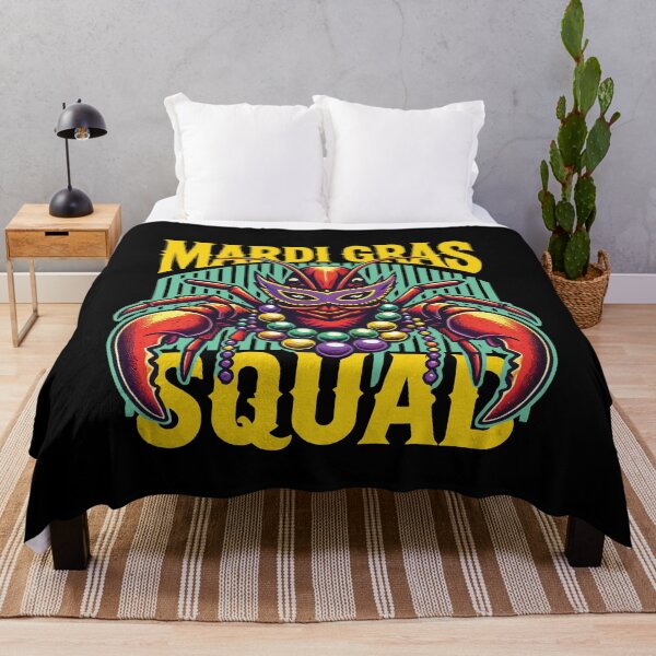 Item preview, Mardi Gras Crayfish Squad Celebration designed and sold by LuminOrb.