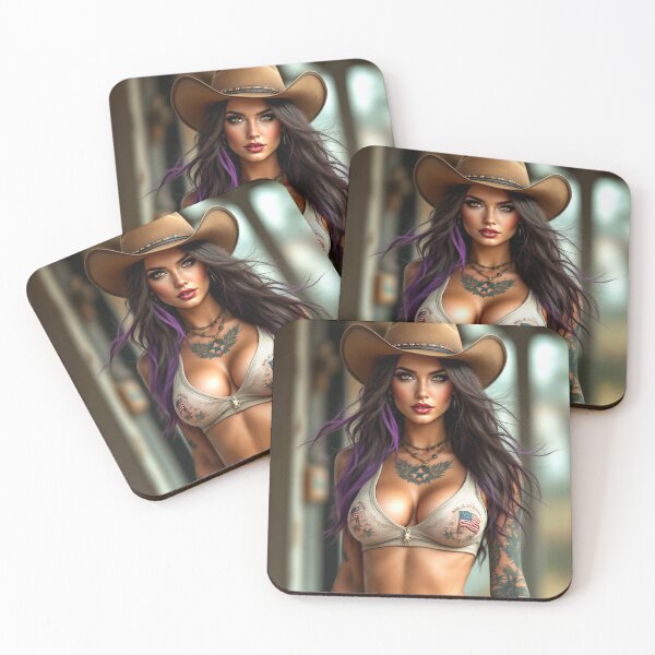 Item preview, Fierce Western Rebel – Tattooed Cowgirl Aesthetic designed and sold by Kaladin Creations.
