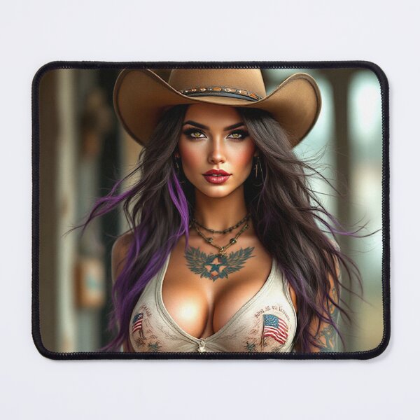 Item preview, Fierce Western Rebel – Tattooed Cowgirl Aesthetic designed and sold by Kaladin Creations.