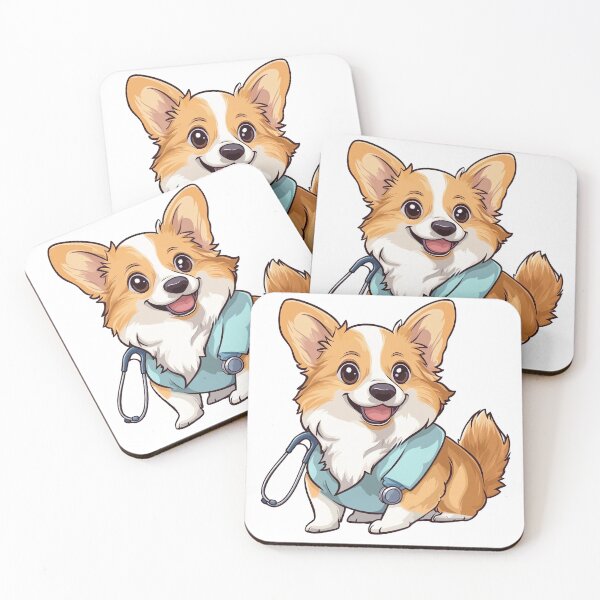 Artikelvorschau, Der Dogtor ist da – süßes und lustiges, vom Tierarzt inspiriertes Design entworfen und verkauft von SunRacer.